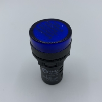 Blue LED Indicator Light: 120VAC: 22MM: IP66: UL